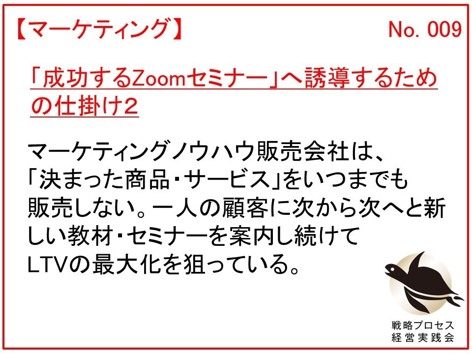 マーケティングノウハウ会社のマーケティング